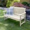 Highwood Usa 4ft Lehigh Garden Bench Outdoor Furniture for Patio, Backyard, Garden AD-BENW2-WAE - alternate 2